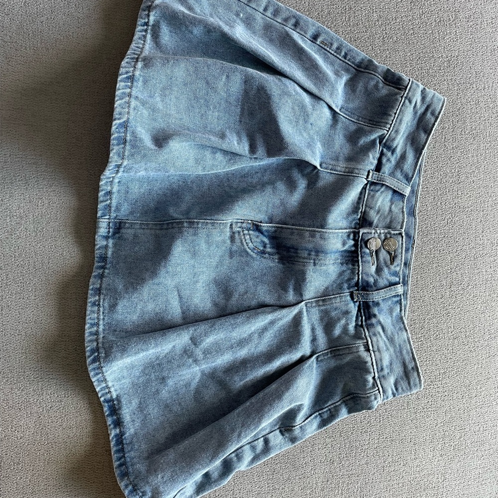Amazon Essentials Denim Mini Skirt - Blue